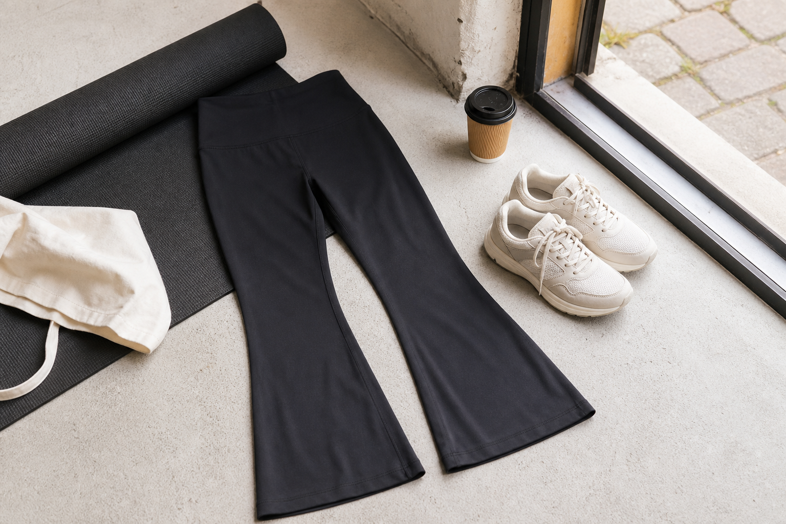 kick flare leggings — editorial clearance guide image