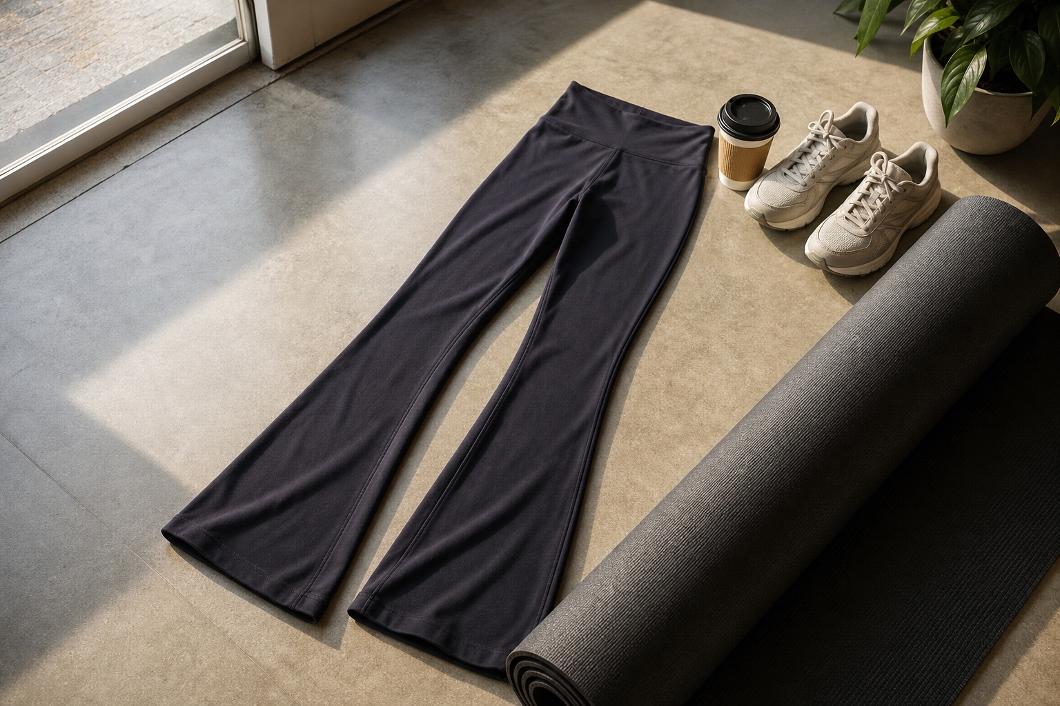 petite flared leggings — editorial clearance guide image